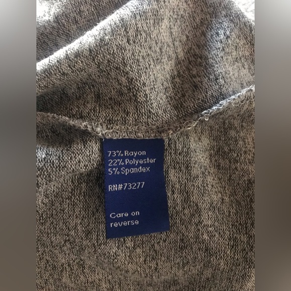 Apt. 9 button front drape cardigan - Picture 3 of 8